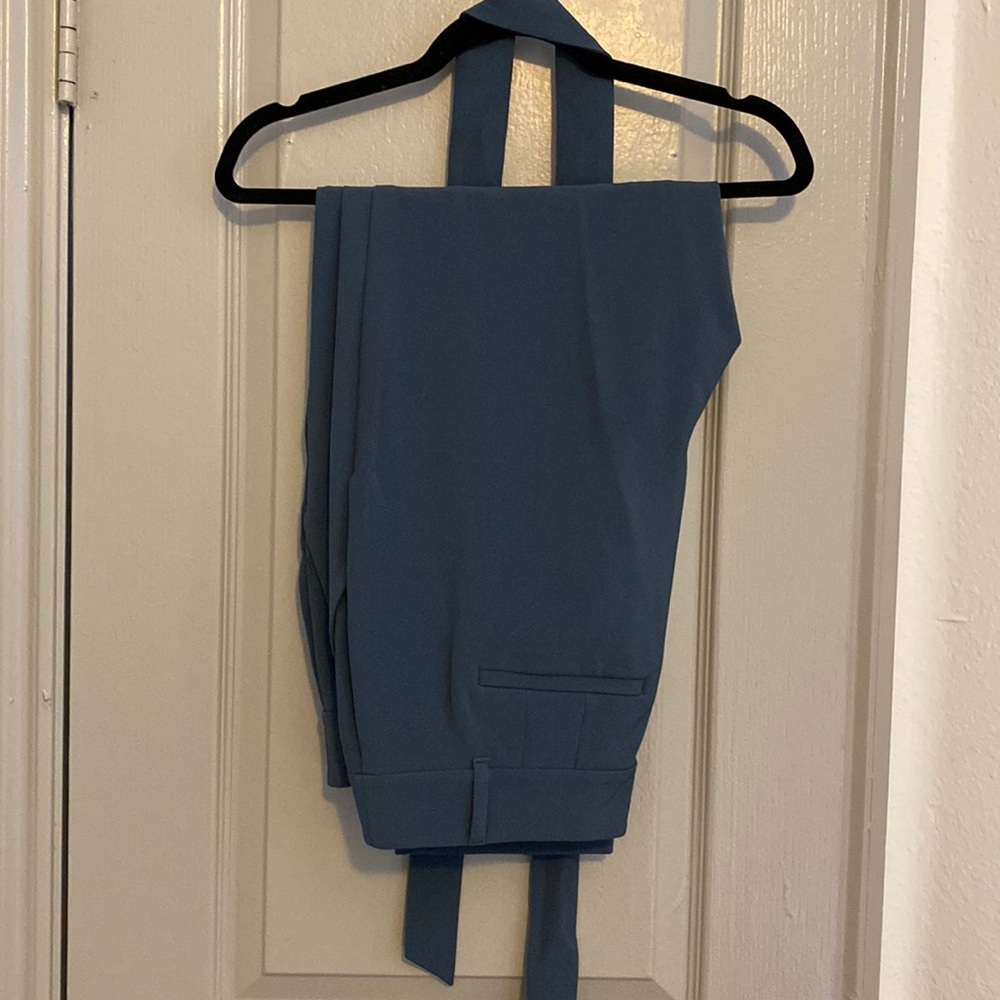 Loft high-rise straight leg dress pants